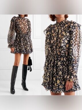 Ulla Johnson Vivenne silk chiffon dress